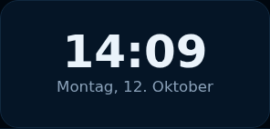 Vorschau: Uhrzeit
