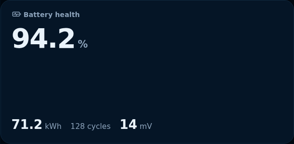Preview: Battery health