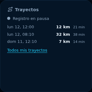 Vista previa: Trayectos